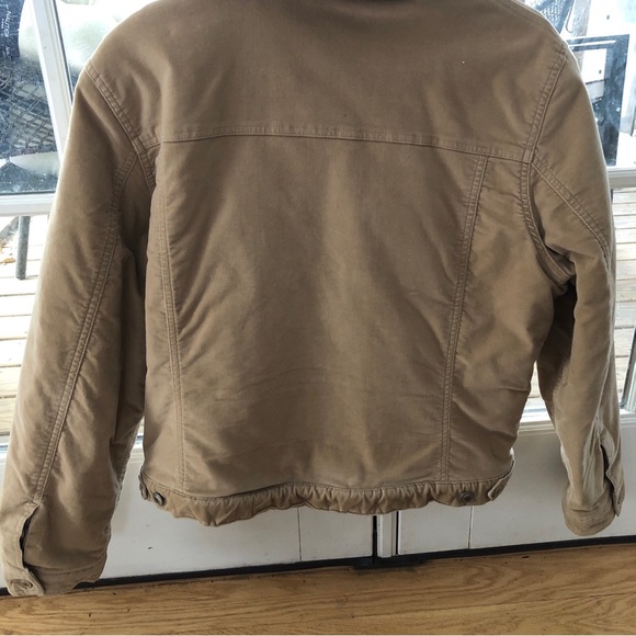 Eddie Bauer Sherpa lined jacket coat XL - Picture 2 of 12